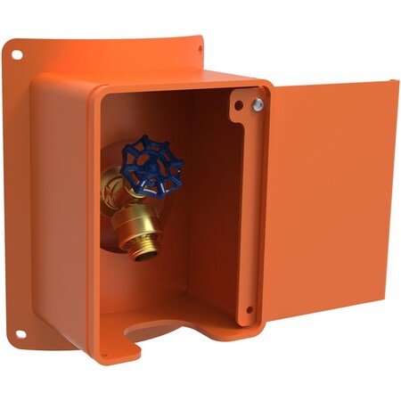Elkay Halsey Taylor Locking Hose Bib Accessory, Orn Orange 4471LHBORN